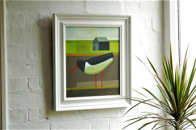 oystercatcher painting