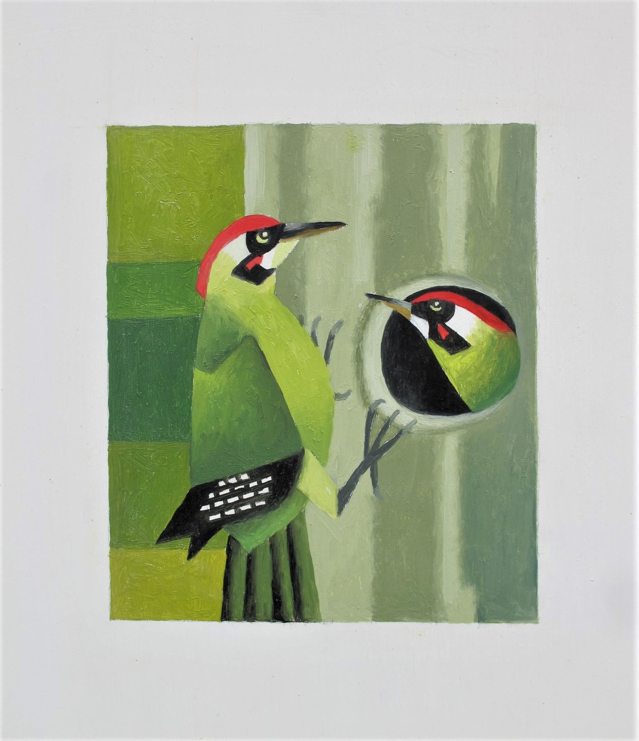 woodpeckers by reg cartwright 2022